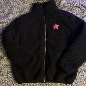 Limited edition jeffree star fleece zip up jacket